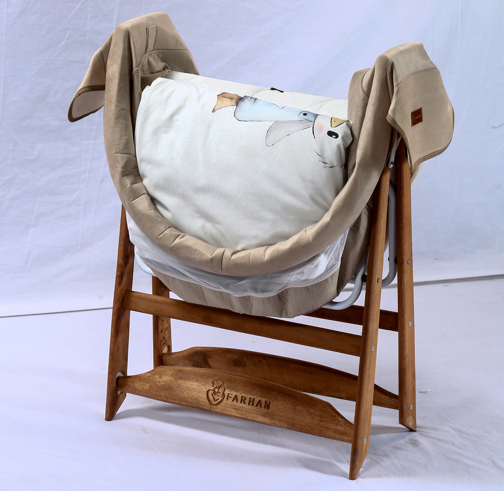 گهواره کودک دو منظوره مدل farhan-a03