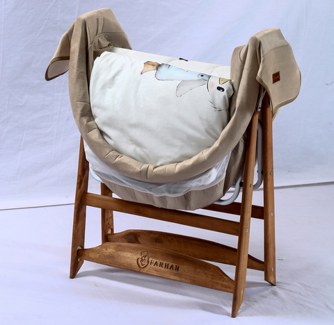 گهواره کودک دو منظوره مدل farhan-a03