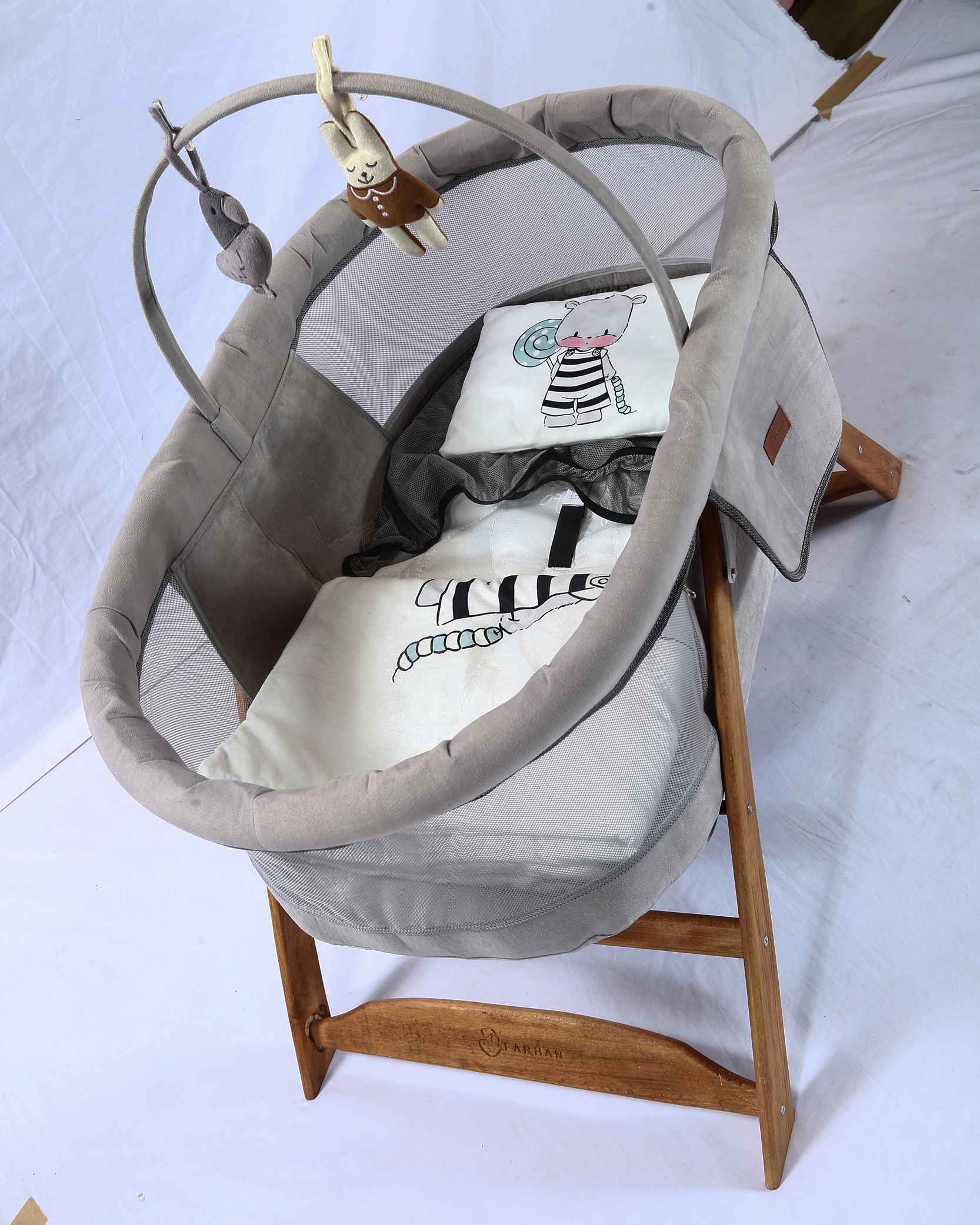 گهواره کودک دو منظوره مدل farhan-a06