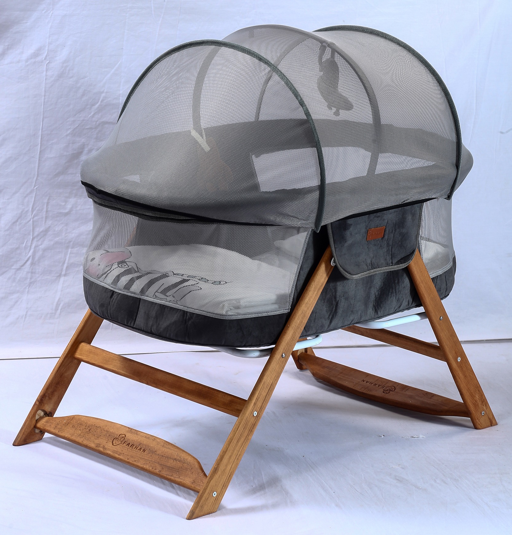 گهواره کودک دو منظوره مدل farhan-a04